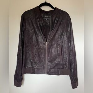 Shimmery Bomber Jacket